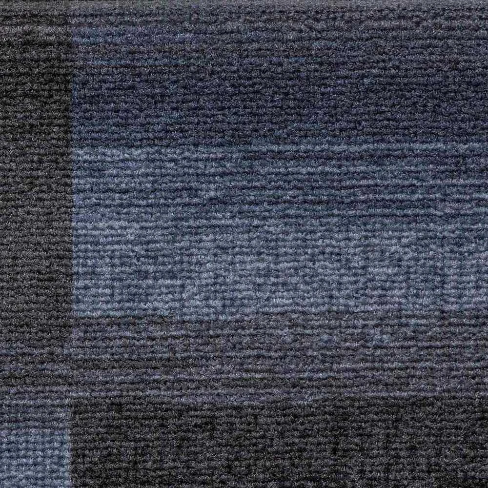 Lipnūs laiptų kilimėliai, 10vnt., juodi ir pilki, 65x21x4cm