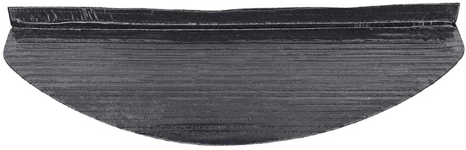 Lipnūs laiptų kilimėliai, 15vnt., juodos spalvos, 56x17x3 cm