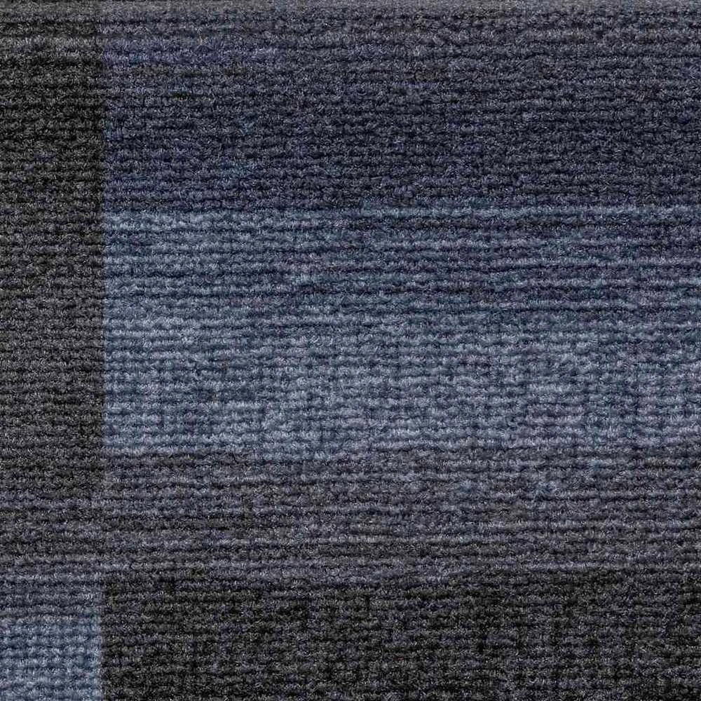 Lipnūs laiptų kilimėliai, 5vnt., juodi ir pilki, 65x21x4cm