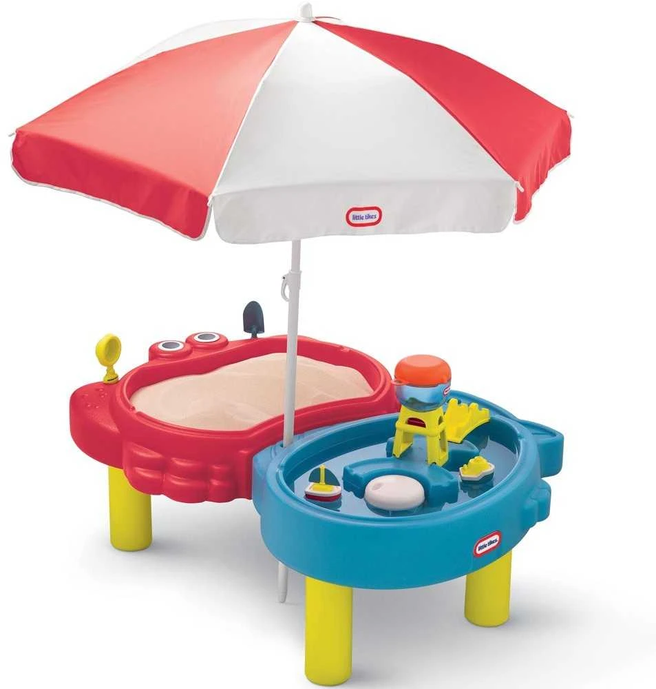 Little Tikes smėlio ir vandens stalas su skėčiu