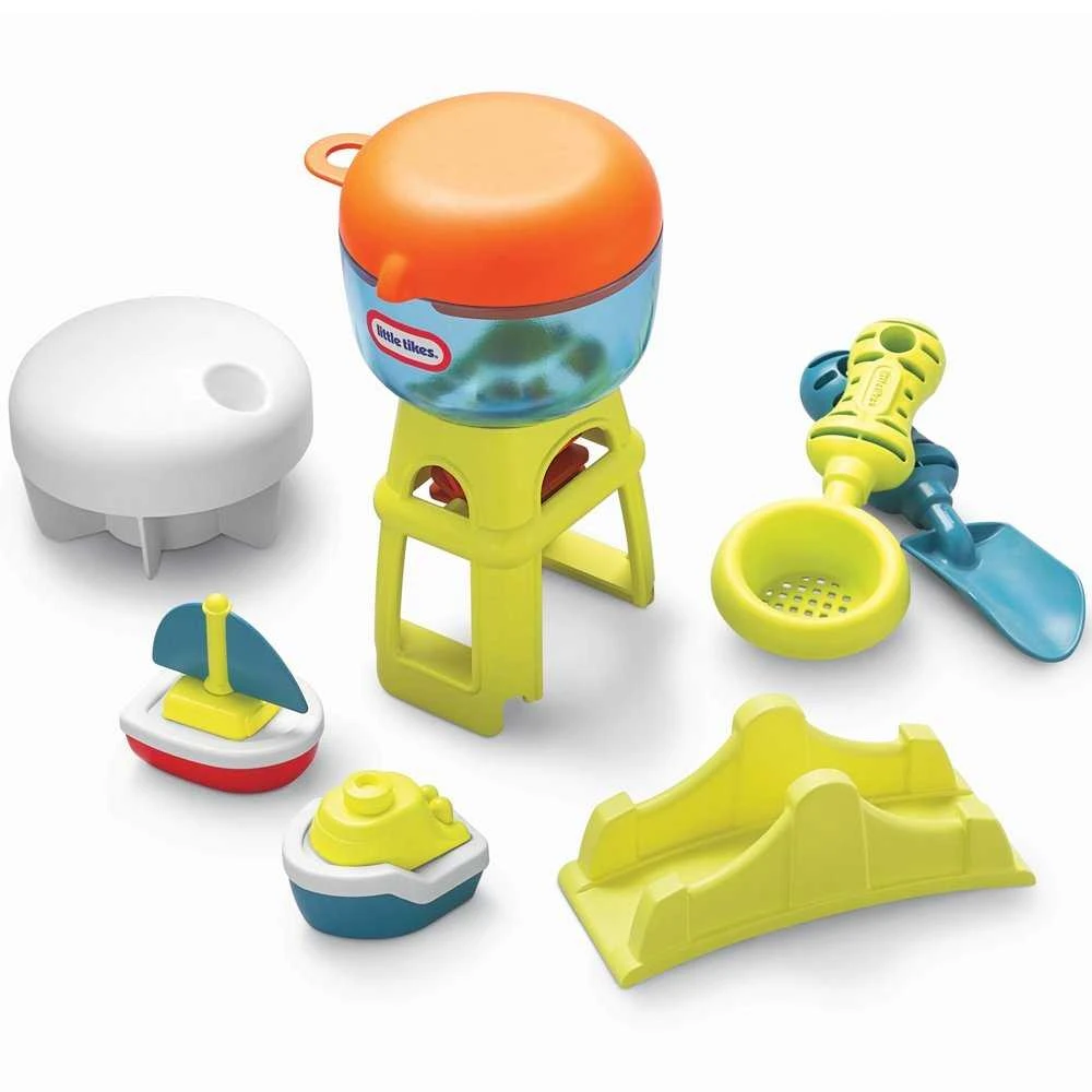 Little Tikes smėlio ir vandens stalas su skėčiu