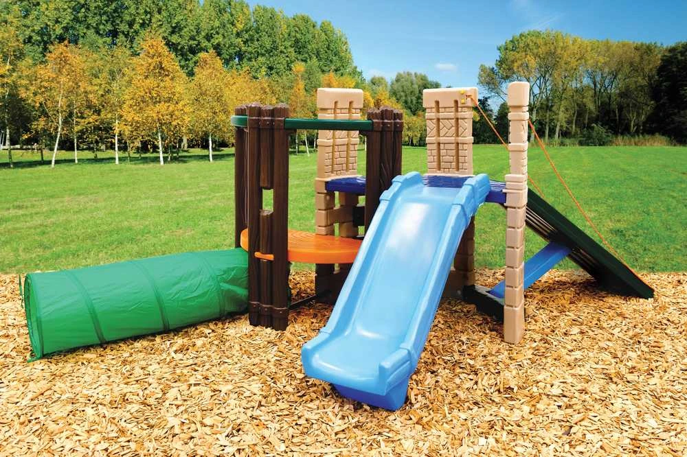Little Tikes žaidimų aikštelė su čiuožykla