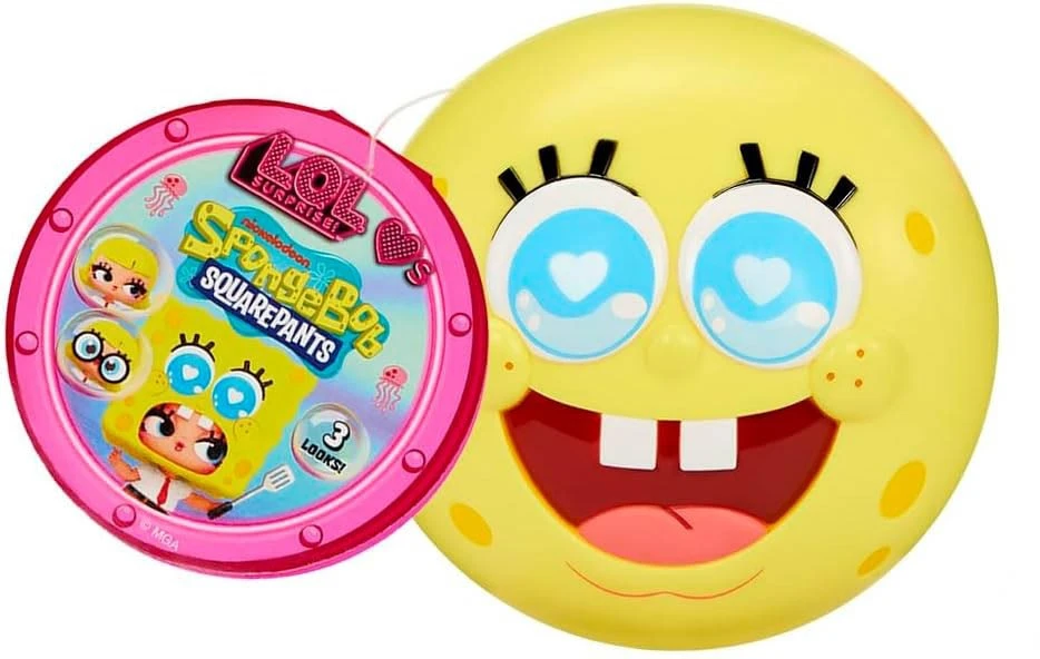 MGA L.O.L Surprise lėlė siurprizas SpongeBob SquarePants Tots 249788-EUC
