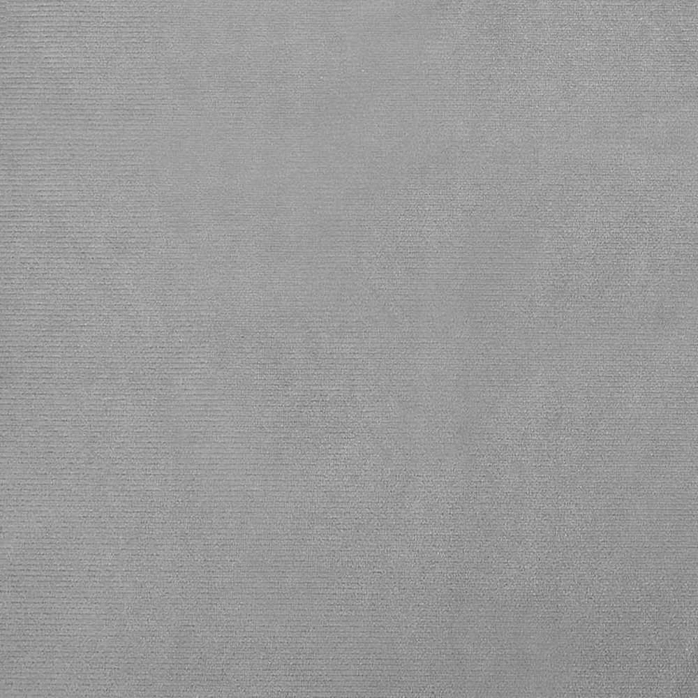 Lova šunims, šviesiai pilkos spalvos, 70x40x24cm, aksomas