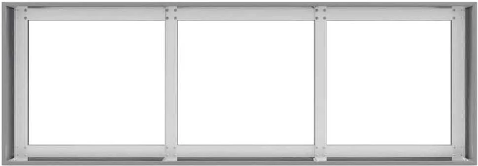 Lovelis, 120x40x40cm, galvanizuotas plienas