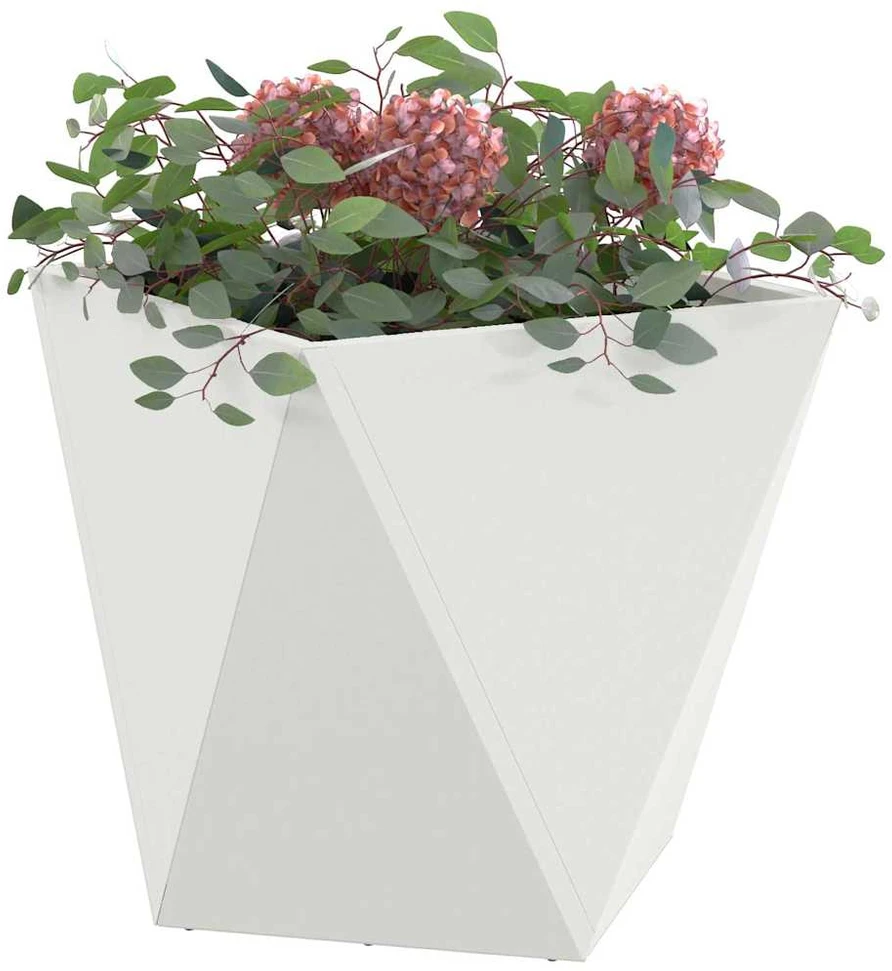 Lovelis 2 vnt. Balta 50 x 50 x 50 cm Plienas