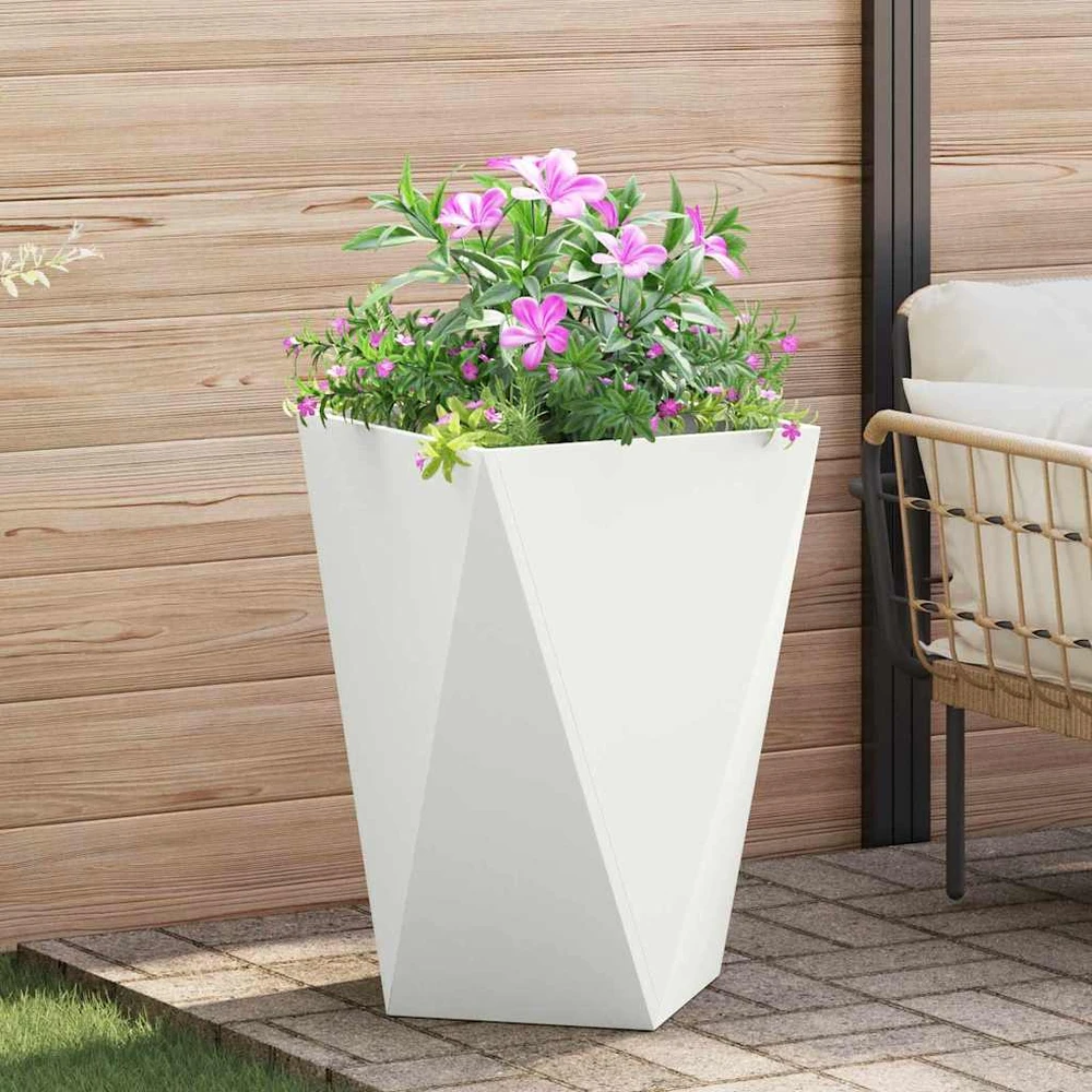 Lovelis 2 vnt. Balta 50 x 50 x 75 cm Plienas