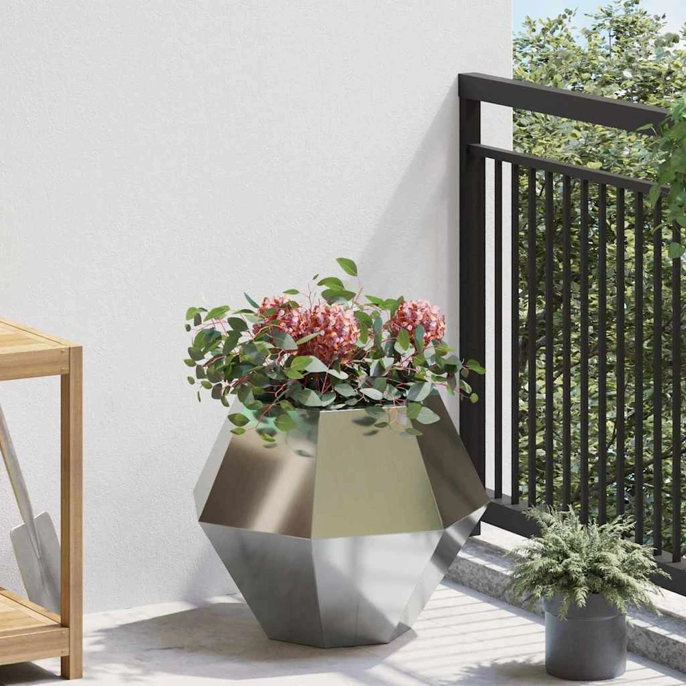Lovelis 2 vnt. Sidabrinė 50 x 50 x 40 cm Galvanizuotas plienas