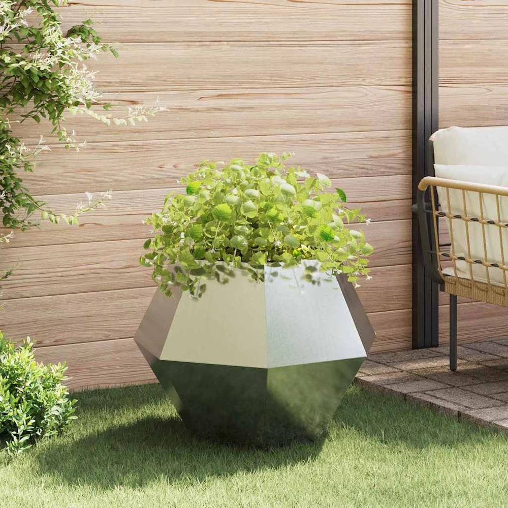 Lovelis 2 vnt. Sidabrinė 75 x 75 x 60 cm Galvanizuotas plienas