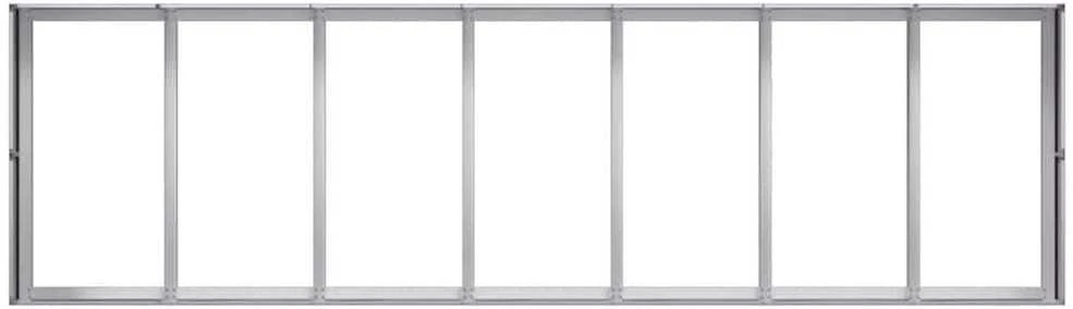 Lovelis, 280x80x40cm, galvanizuotas plienas