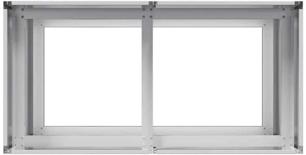 Lovelis, 80x40x80cm, galvanizuotas plienas