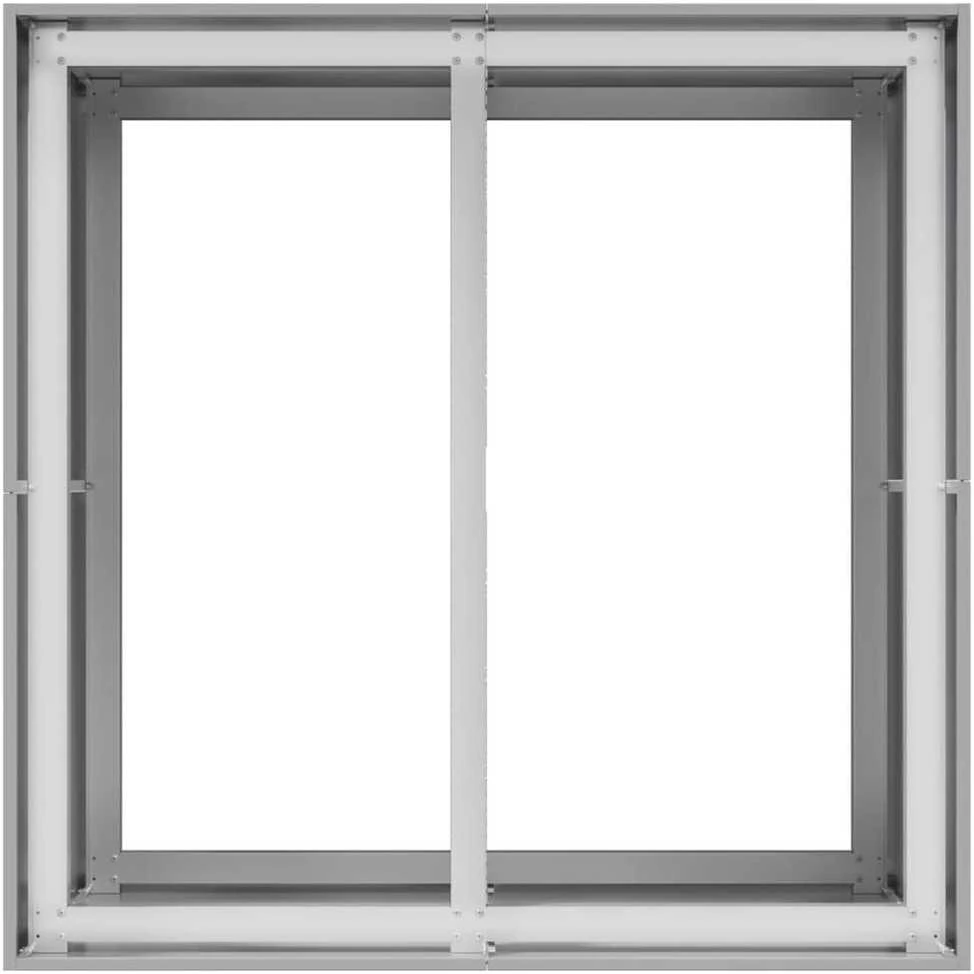 Lovelis, 80x80x80cm, galvanizuotas plienas