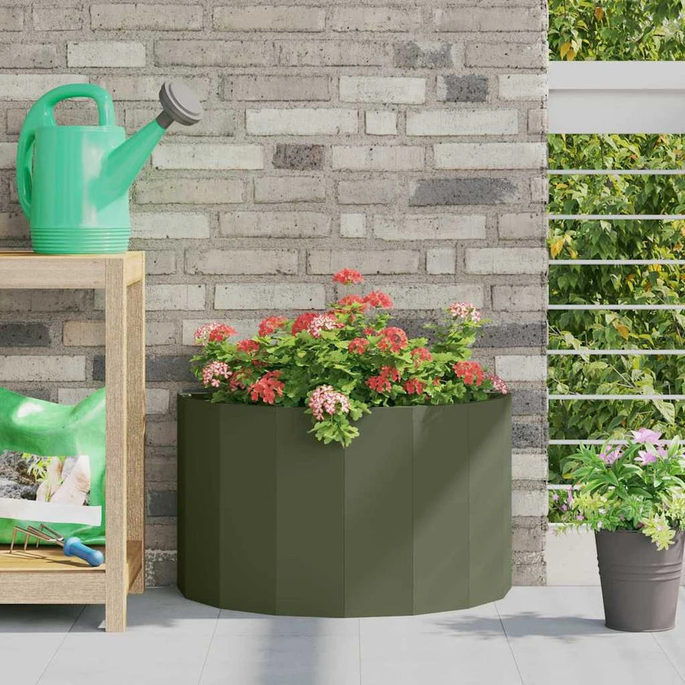 Lovelis Alyvuogių žalia 60 x 30 x 35 cm Plienas