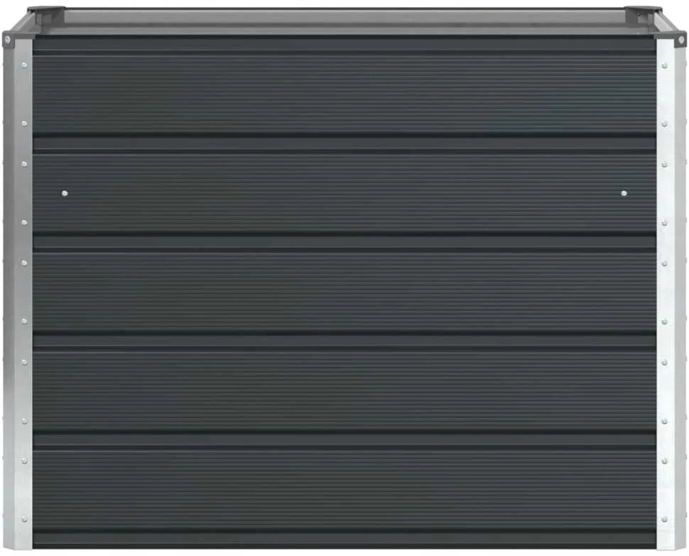Lovelis Antracitas 100 x 50 x 75 cm Cinkuota plienas