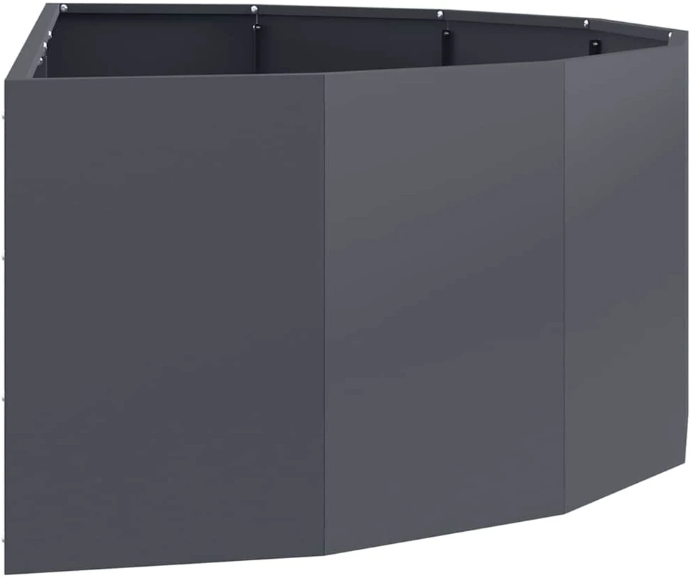 Lovelis Antracitas 120 x 60 x 35 cm Plienas