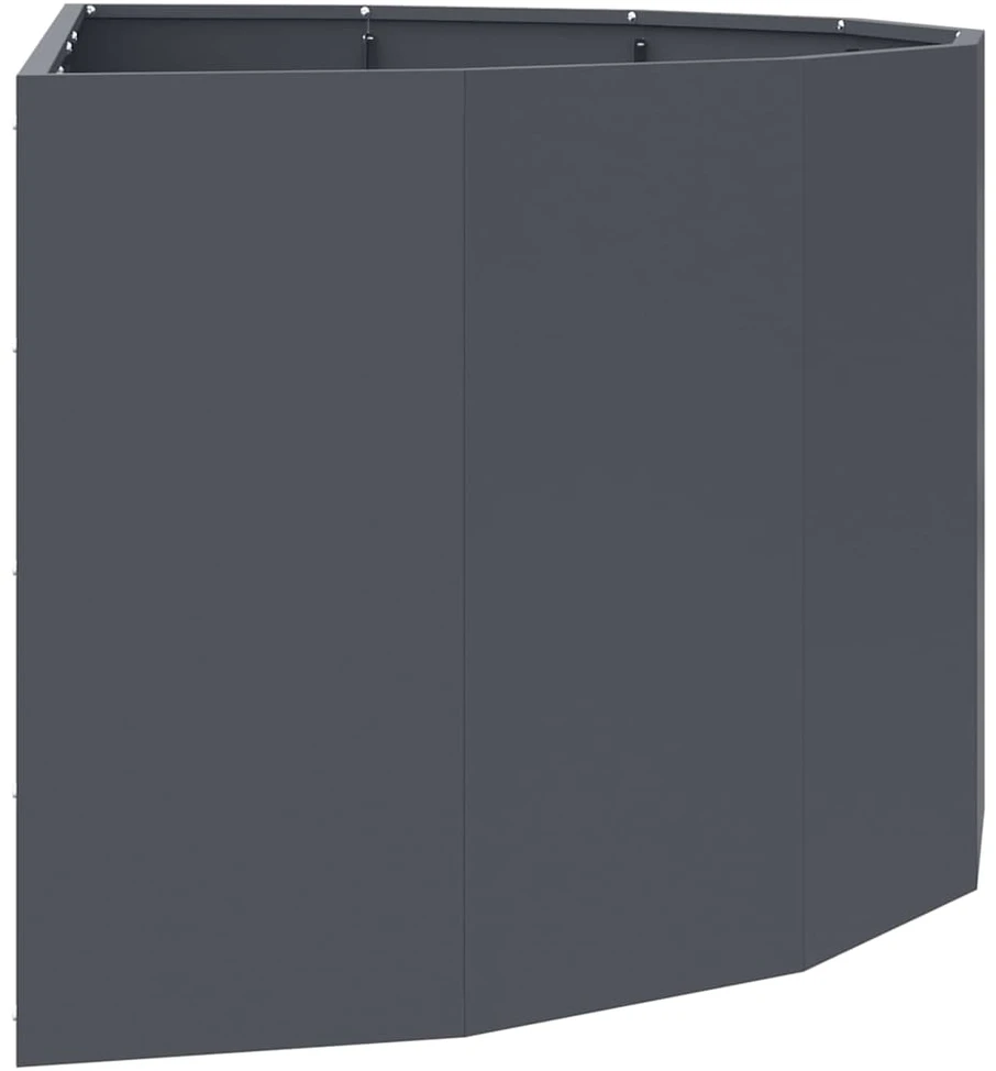 Lovelis Antracitas 120 x 60 x 50 cm Plienas