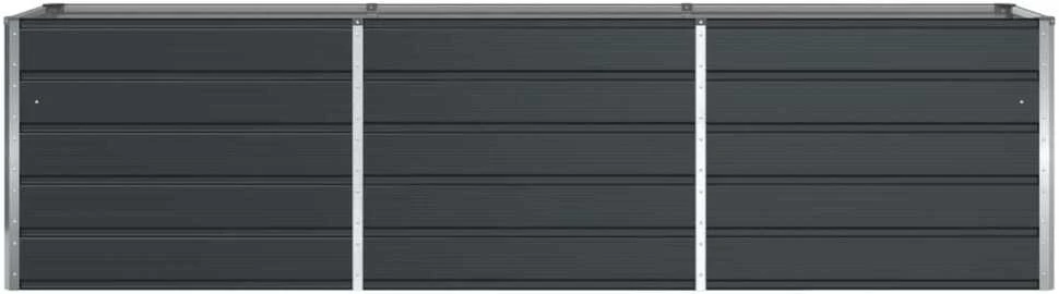 Lovelis Antracitas 290 x 50 x 75 cm Cinkuota plienas