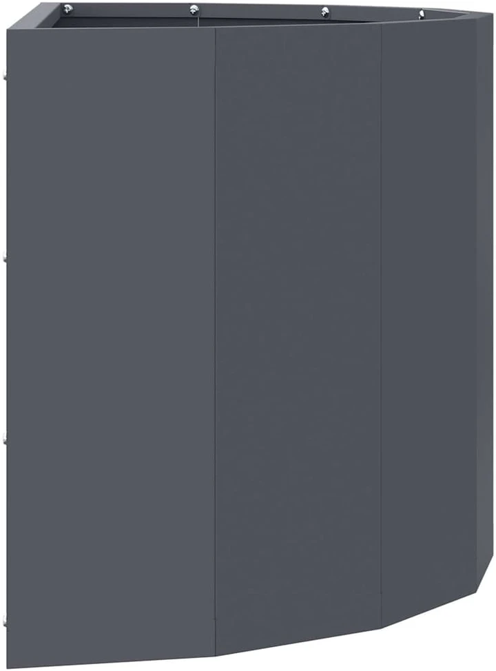 Lovelis Antracitas 60 x 30 x 35 cm Plienas