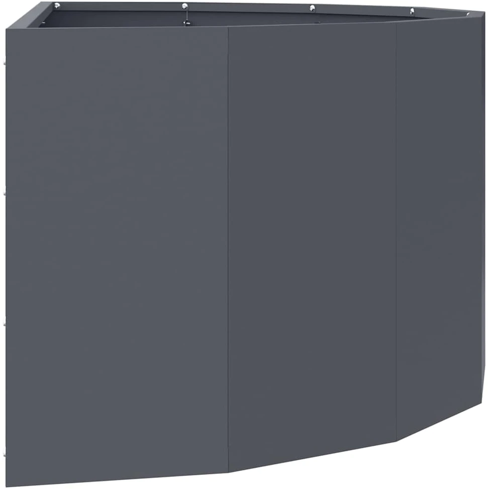 Lovelis Antracitas 90 x 45 x 35 cm Plienas