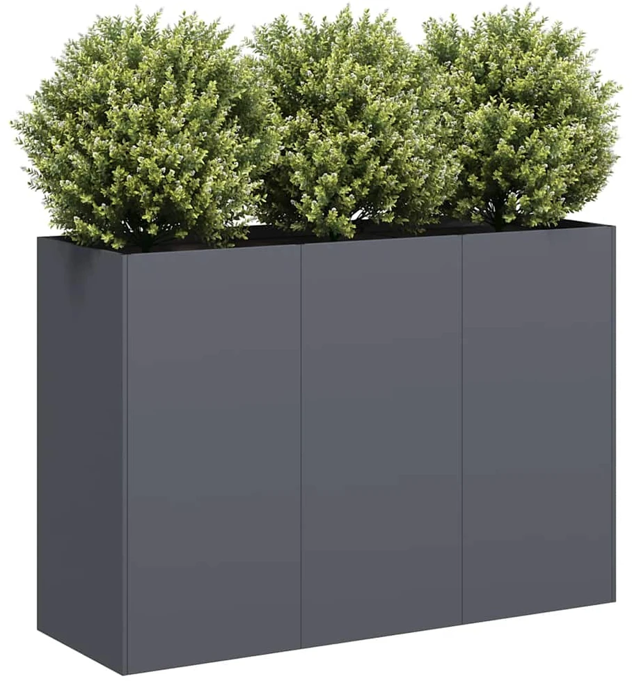 Lovelis, antracito, 120x40x80cm, šaltai valcuotas plienas