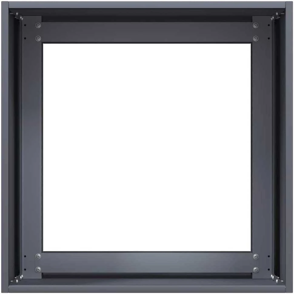 Lovelis, antracito, 40x40x40cm, šaltai valcuotas plienas