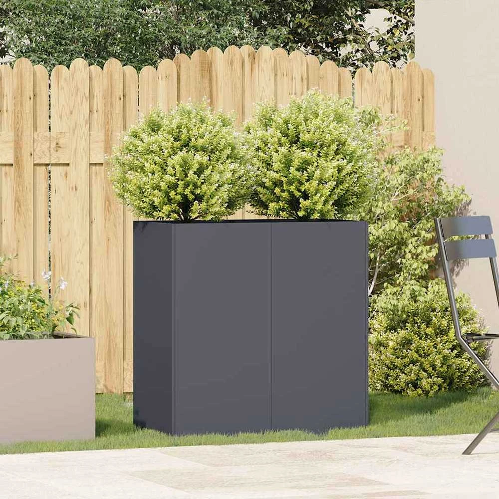 Lovelis, antracito, 80x40x80cm, šaltai valcuotas plienas