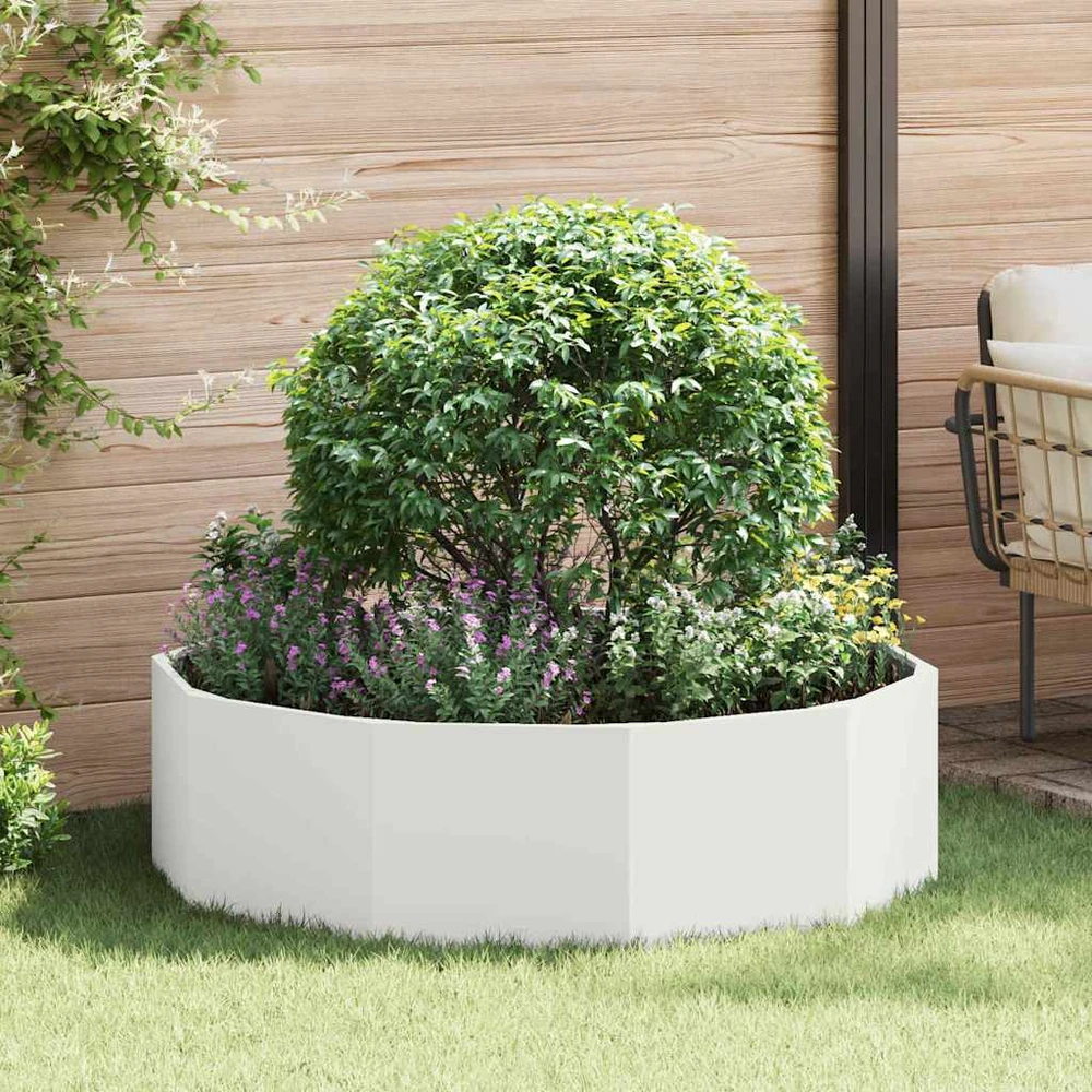 Lovelis Balta 120 x 120 x 35 cm Plienas