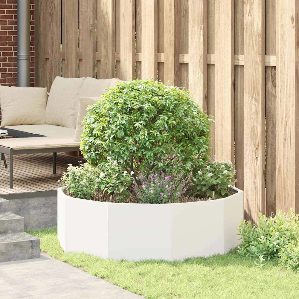 Lovelis Balta 120 x 120 x 35 cm Plienas