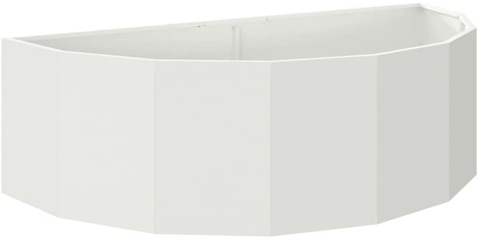 Lovelis Balta 120 x 60 x 35 cm Plienas