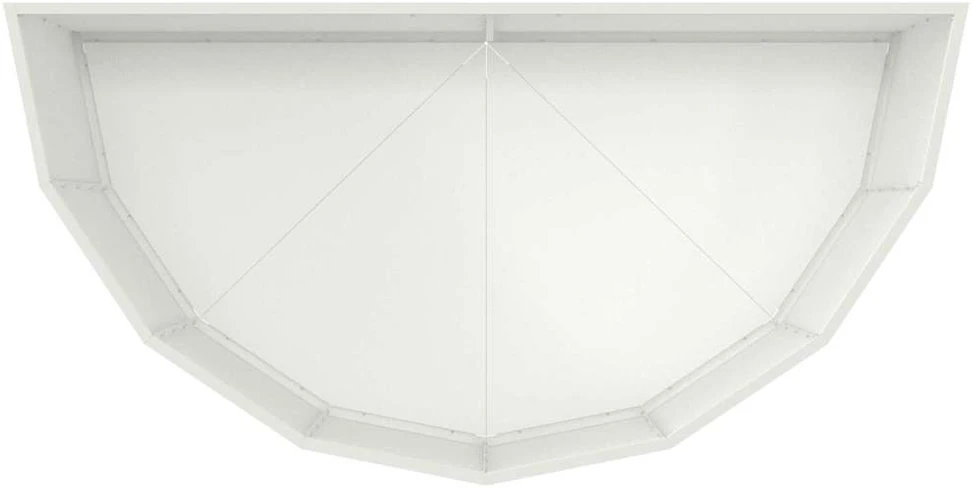 Lovelis Balta 120 x 60 x 50 cm Plienas