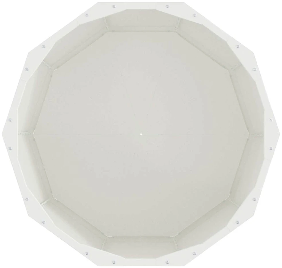 Lovelis Balta 60 x 60 x 50 cm Plienas