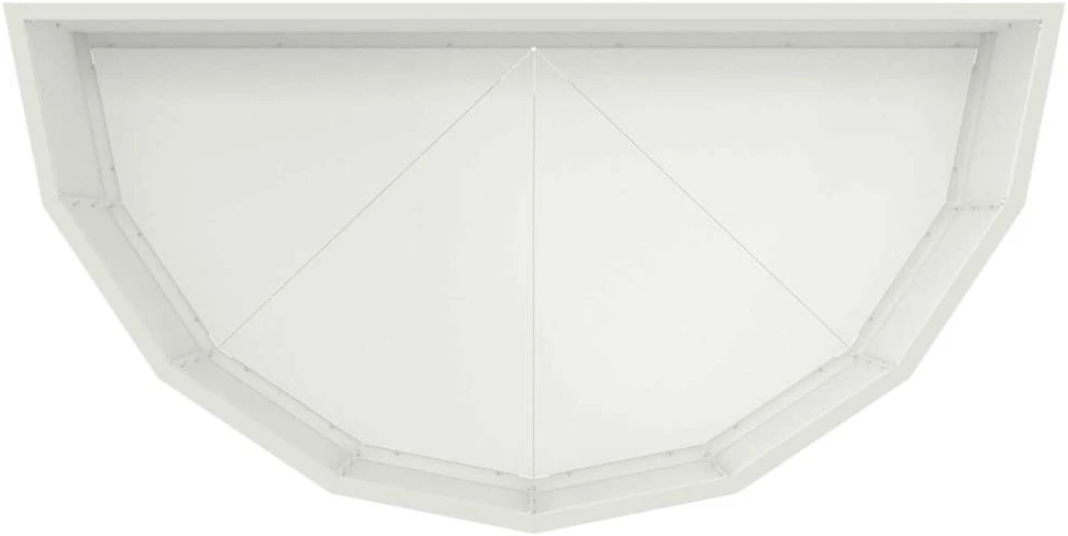 Lovelis Balta 90 x 45 x 35 cm Plienas