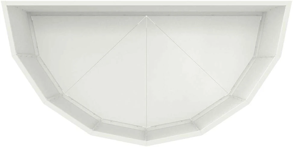 Lovelis Balta 90 x 45 x 50 cm Plienas