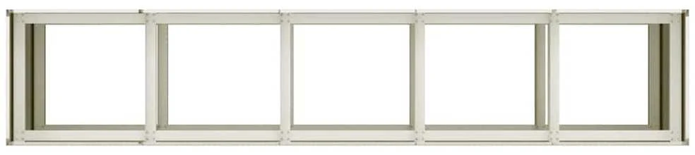 Lovelis, baltos spalvos, 200x40x80cm, šaltai valcuotas plienas