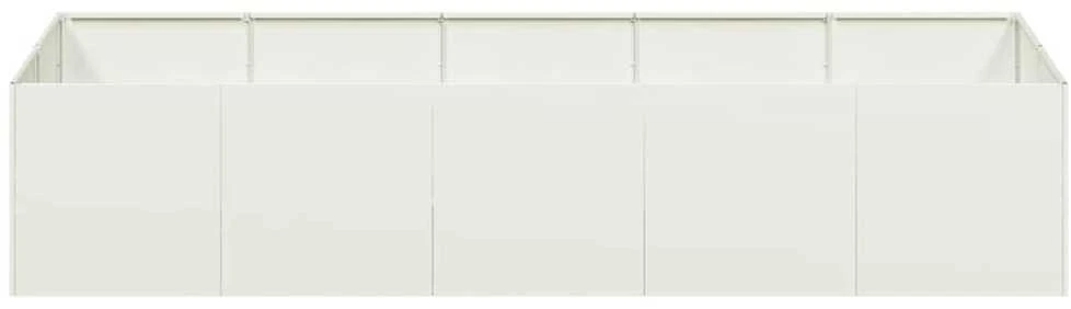 Lovelis, baltos spalvos, 200x80x40cm, plienas