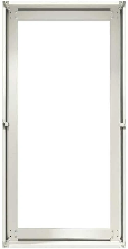 Lovelis, baltos spalvos, 40x80x40cm, šaltai valcuotas plienas