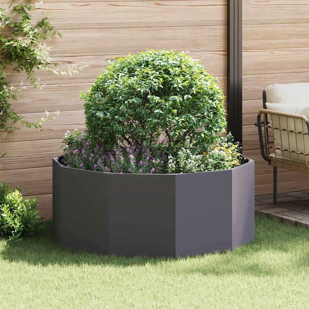 Lovelis Juoda 120 x 120 x 50 cm Plienas