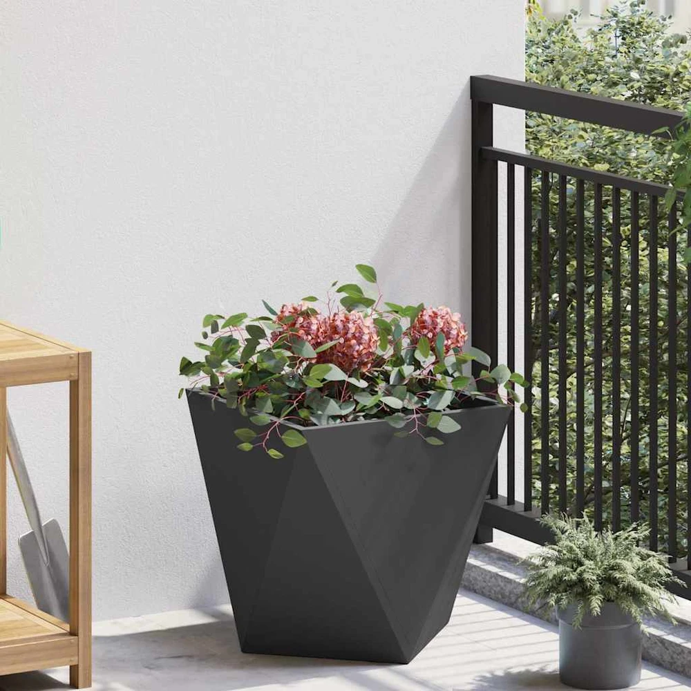 Lovelis Juoda 40 x 40 x 40 cm Plienas