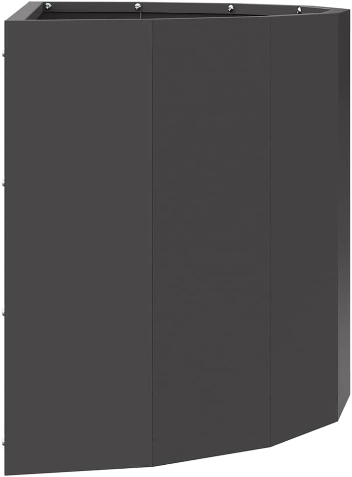 Lovelis Juoda 60 x 30 x 35 cm Plienas