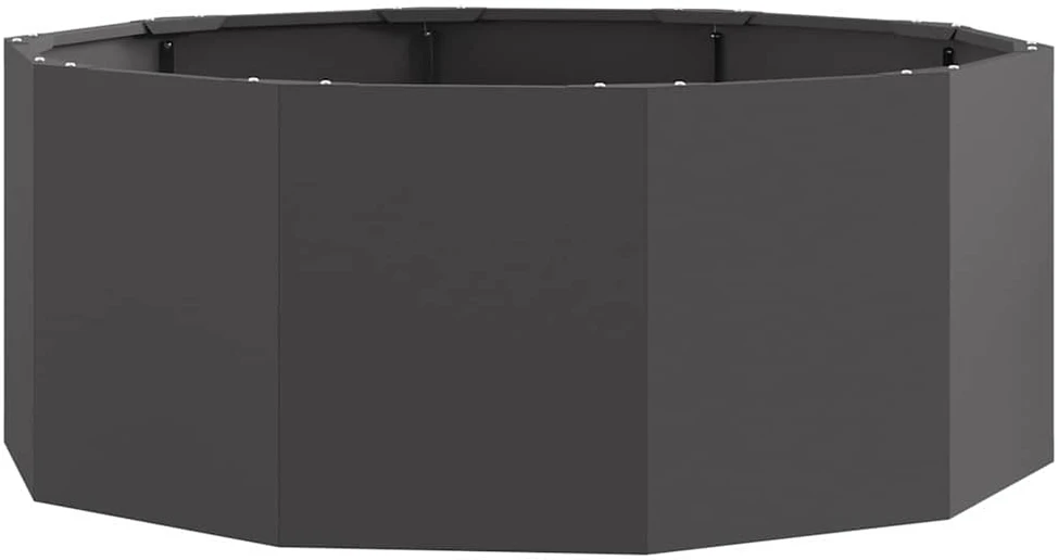 Lovelis Juoda 90 x 90 x 35 cm Plienas