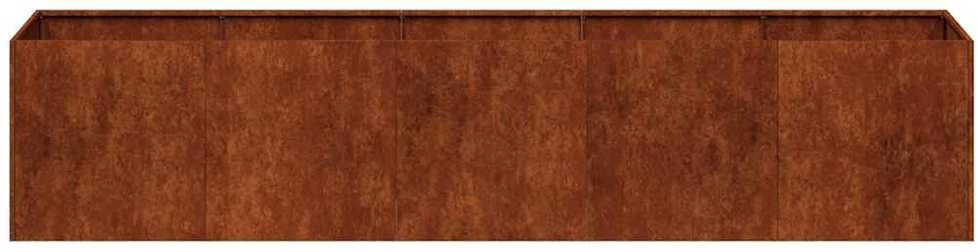 Lovelis, rūdžių, 200x40x40cm, oro sąlygoms atsparus plienas