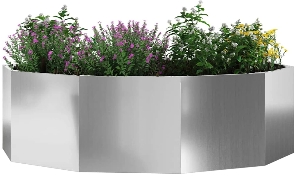Lovelis Sidabro 120 x 120 x 35 cm Cinkuota plienas
