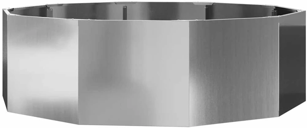 Lovelis Sidabro 120 x 120 x 35 cm Cinkuota plienas