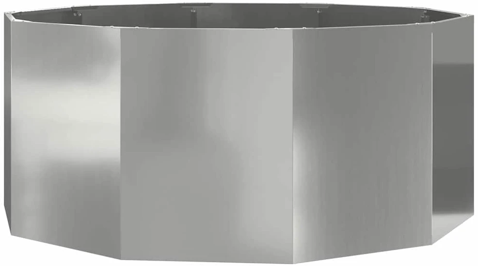 Lovelis Sidabro 120 x 120 x 50 cm Cinkuota plienas