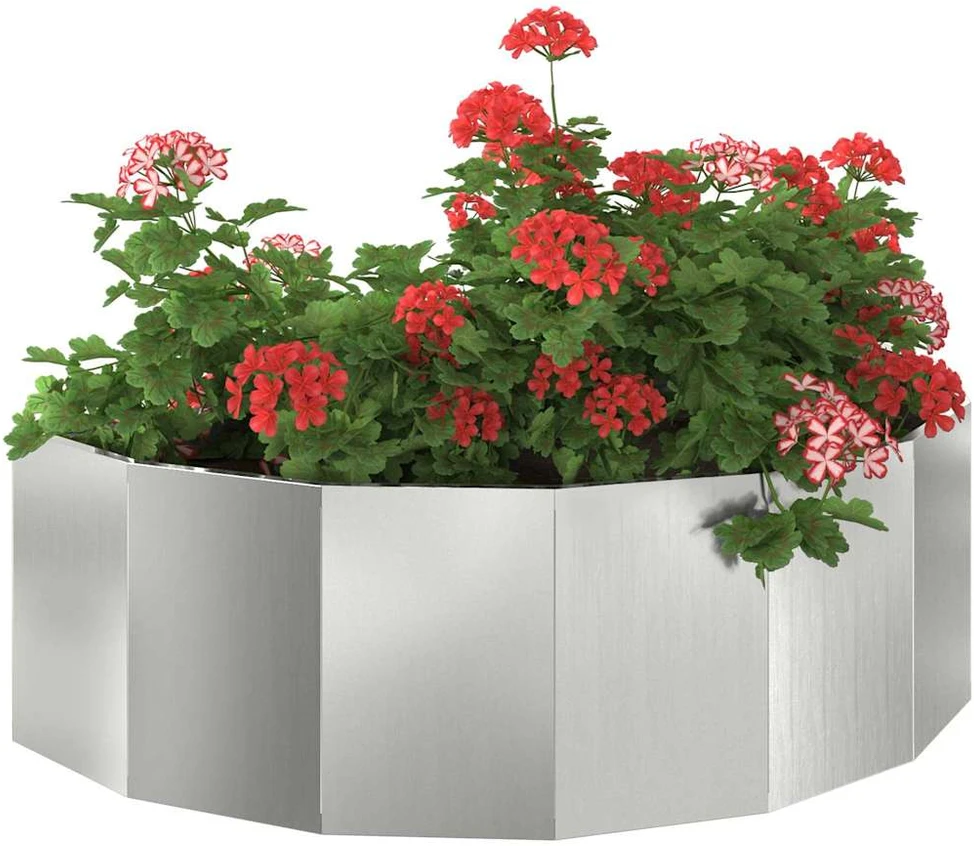 Lovelis Sidabro 120 x 60 x 35 cm Cinkuota plienas