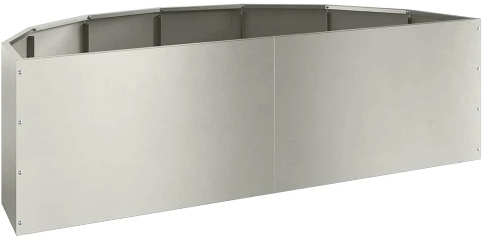 Lovelis Sidabro 120 x 60 x 35 cm Nerūdijantis Plienas