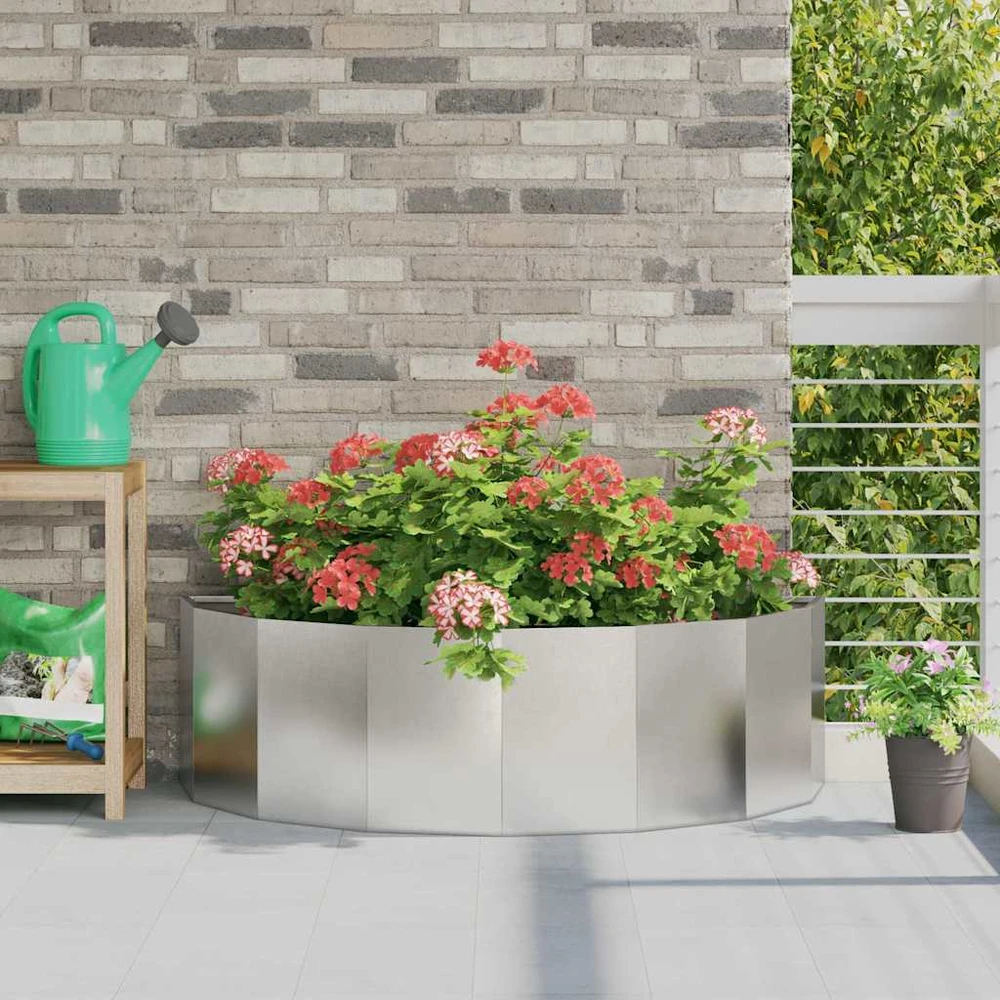 Lovelis Sidabro 120 x 60 x 35 cm Nerūdijantis Plienas