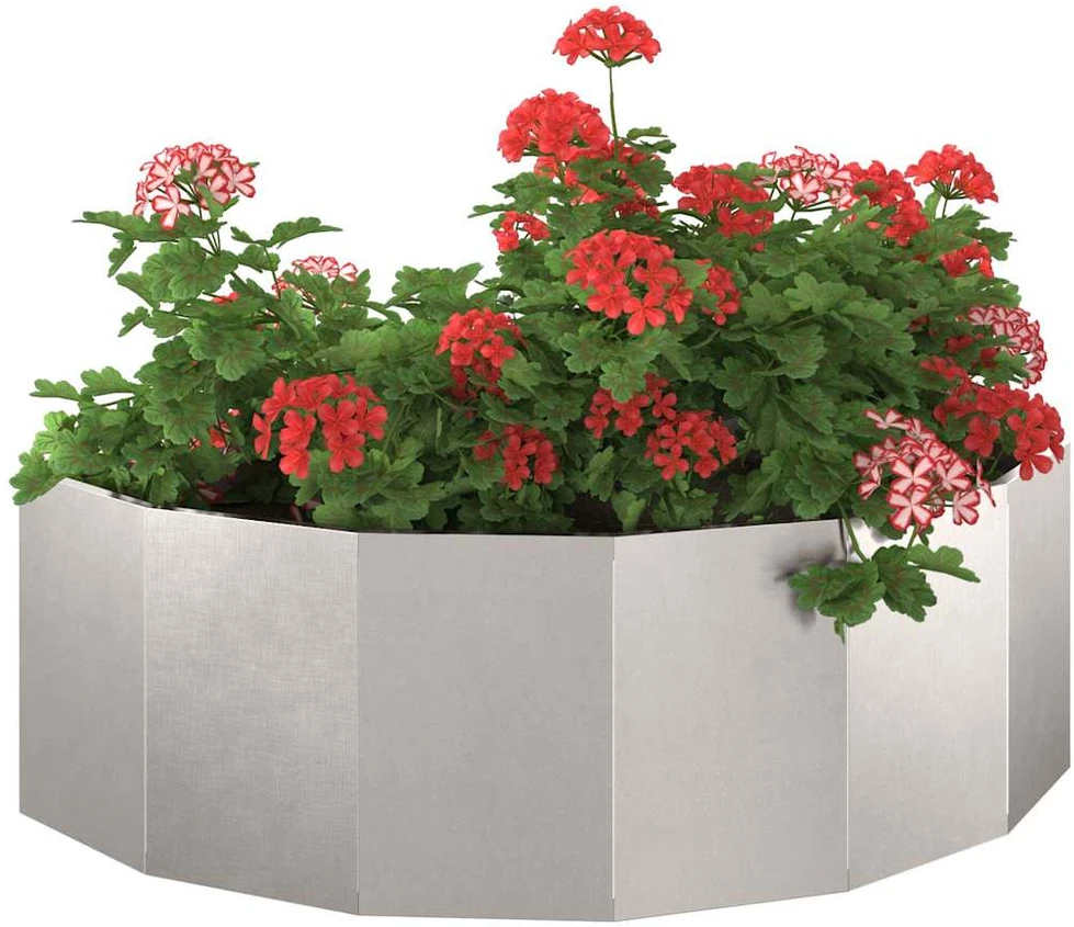 Lovelis Sidabro 120 x 60 x 35 cm Nerūdijantis Plienas