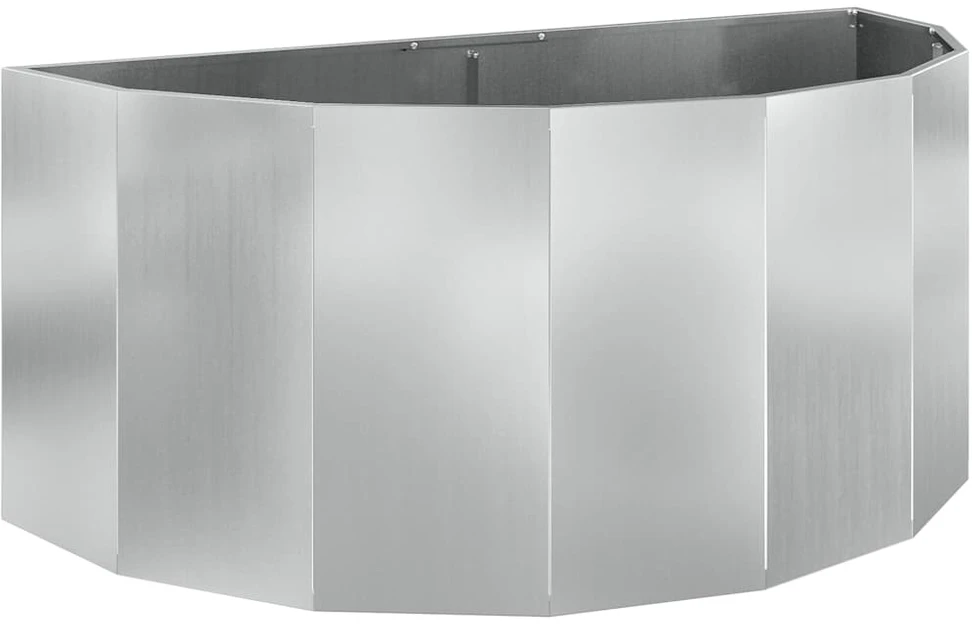 Lovelis Sidabro 120 x 60 x 50 cm Cinkuota plienas