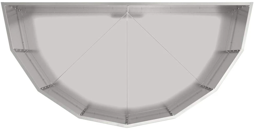 Lovelis Sidabro 120 x 60 x 50 cm Cinkuota plienas